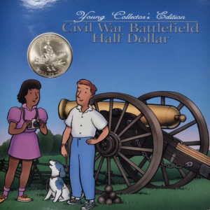 1995 Civil War Battlefield Commemorative Half Dollar Young Collector’s Edition